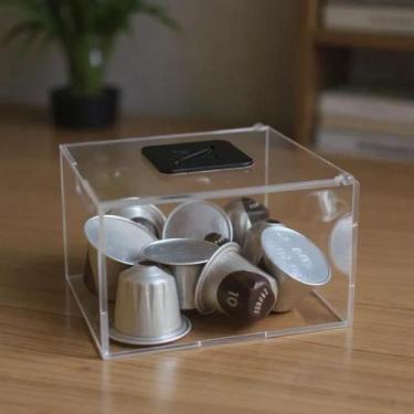 Imagem de Caixa Acrílica Organizadora De Cápsulas Café Modelo Nespresso - Super 