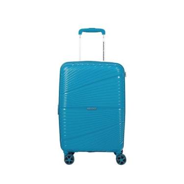 Imagem de Mala American Tourister by Samsonite Cosmopolis EXP Pequena 10 kg, Azu
