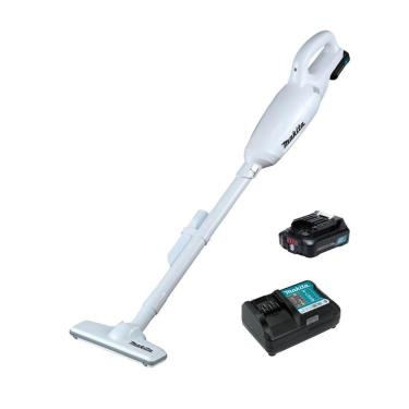 Imagem de Aspirador De Pó Max 600ml Sem Fio 12v Com 1 Bateria Carregador Bocais Tubos Cl106fdsaw Makita