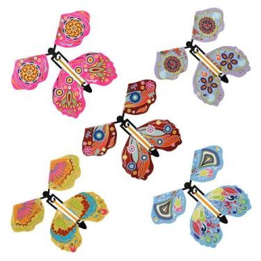 Imagem de Brinquedos mágicos Flying Butterfly Creative Magic Trick, 5 unidades -