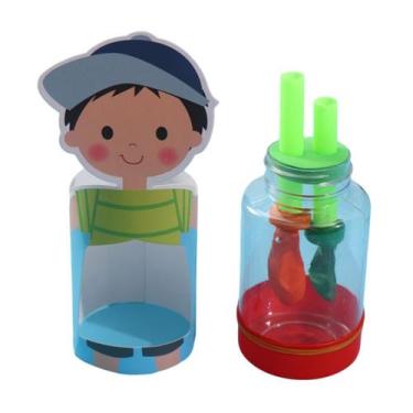 Imagem de Kit de experimentos científicos STEM Biology Human Lung Breath Kids - 