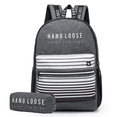 Imagem de Mochila Hang Loose + Estojo Hang Loose Webbing Reforçada-Masculino