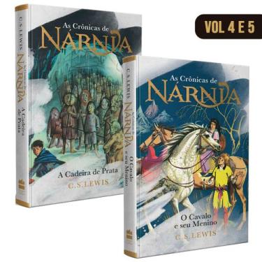 Imagem de Kit As Crônicas De Nárnia - Vol. 4 e 5 - Edição Luxo - A Cadeira de Pr