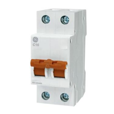 Imagem de Disjuntor Bipolar Din 2P 16A 220v Curva C 3Ka G32SLC16 GE - Abb