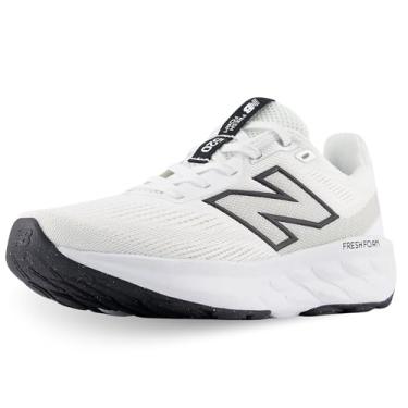 Imagem de New Balance Fresh Foam 520 V9 feminino, Nb Branco/Preto/Prata Metálico, 40