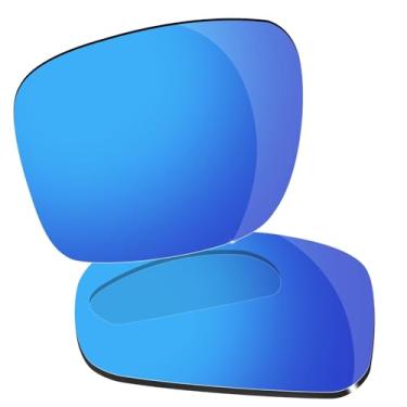Imagem de Lentes polarizadas de substituição para óculos de sol Oakley Holbrook XL OO9417 2,0 mm, Azul, 59mm