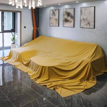 Imagem de Capa contra poeira doméstica, capa de móveis multiuso, pano de poeira interno e externo, à prova de poeira, respirável, impermeável, uso geral, para sofá, cadeira, tapete tamanho queen (tamanho: 300 x