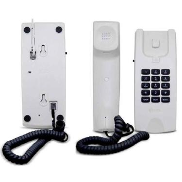 Imagem de Telefone Interfone Parede Gondola Centrixfone P Branco HDL