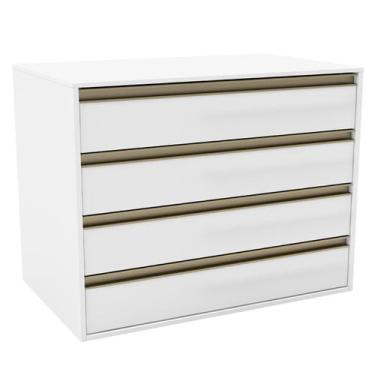 Imagem de Cômoda 4 Gavetas MDF Select Belmax, Branco