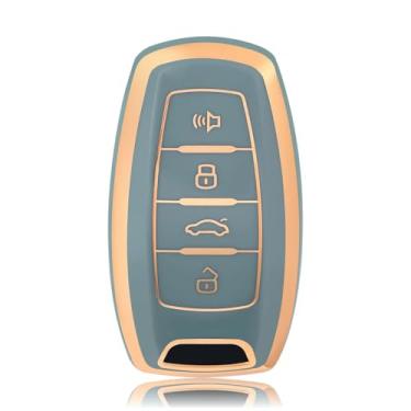 Imagem de Capa para chave remota de carro TPU moderna para grande parede, Haval Hover, H1, H4, H6, H7, H9, F5, F7, H2S, GMW, Coupe protegido e sem chave