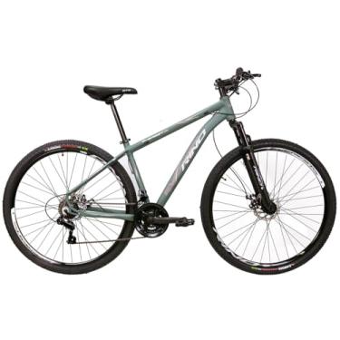 Imagem de Bicicleta Aro 29 Rino Everest 21v Freio A Disco Cambios Index (Verde Exercito, 17)