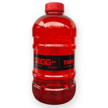 Imagem de Garrafa Galão de Água Dagg Tank 1,8 Litros Squeeze Academia Treino (Vermelho)
