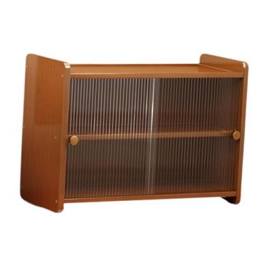 Imagem de Ｂｅｓｇａ Armário de, penteadeira, versátil, leve, estilo vintage rústico, organizador de mesa, estante para livros, ideal para quarto, escritório e, 35x20x34cm