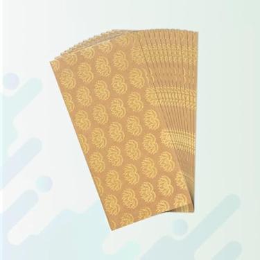 Imagem de Packmate Shagun Envelope Lotus Print (pacote com 20) - 100% papel reciclado