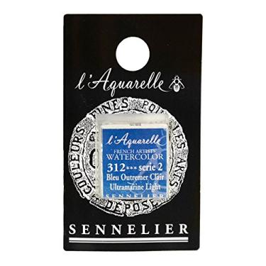 Imagem de Sennelier Aquarela de artistas franceses, meia panela, luz ultramarina S2