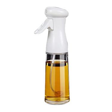 Imagem de Spray de Óleo 200ML Neblina Sem Entupimento Design Bico Premium para Azeite Oliva Água Molho Soja Cozinha Assar Torrar Churrasco Fácil Usar Garrafa Multipropósito