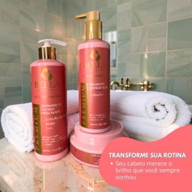 Imagem de Ativador de Cachos Umectante Bella Cosmetics 450ml  Hidratação Intensa