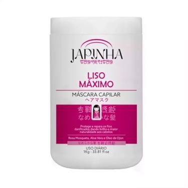 Imagem de Máscara Liso Máximo 1kg | Hidratação Profunda, Efeito Liso Prolongado, Brilho Intenso, Redução de Frizz e Nutrição para Cabelos Sedosos e Disciplinados - Japinha Cosméticos