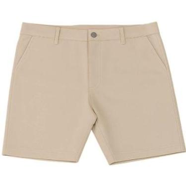 Imagem de Bermuda Masculina Contra Regra Sarja Bege Plus Size-Masculino