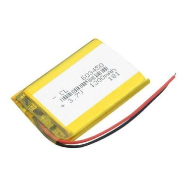 Imagem de Bateria 6mmx34mmx50mm 1 Peça Com 2 Fios 3,7v 1200mah - - BGB ENERGY BA
