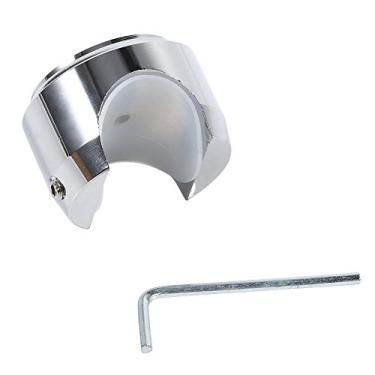 Imagem de AOWINHIT Relógio de guidão de motocicleta com mostrador preciso para manter o horário branco para andar à noite