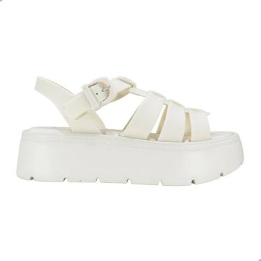 Imagem de Sandália Melissa Up Platform Adulto Bege Claro
