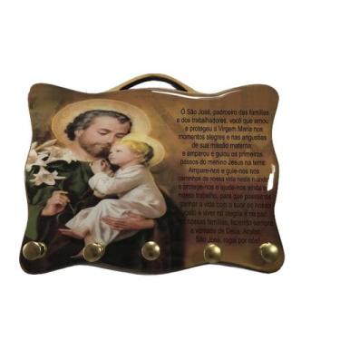 Imagem de Porta Chave de São José - Mod 03 - SJO Artigos Religiosos