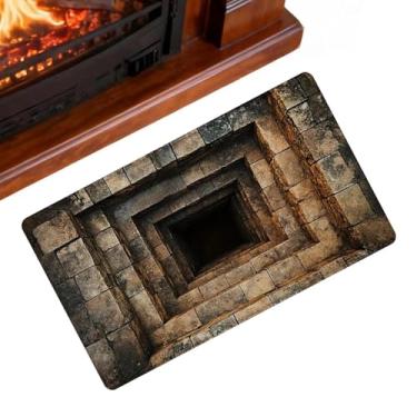 Imagem de Tapete Ilusão de Buraco | Almofada de Chão e Peluda - Tapete para Cozinha com Design de Furos,Para Sala Quarto Jardim Interior Exterior Casa e Casa de Banho