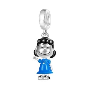 Imagem de Pingente De Pérola Prateada Para Menino E Menina Para Pulseira Europei