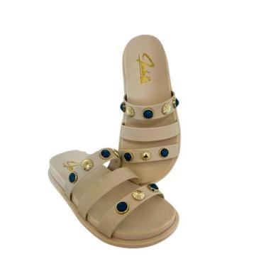 Imagem de Sandália Papete Original abs feminina Leve Macia, Offwhite, 38