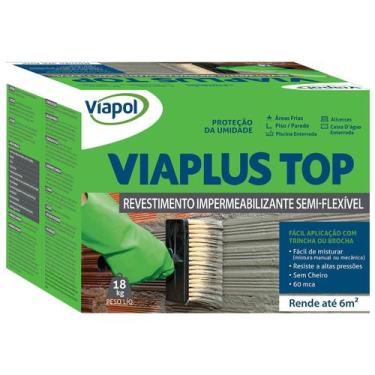 Imagem de Argamassa Impermeabilizante Semi Flexivel Viapol Viaplus TOP
