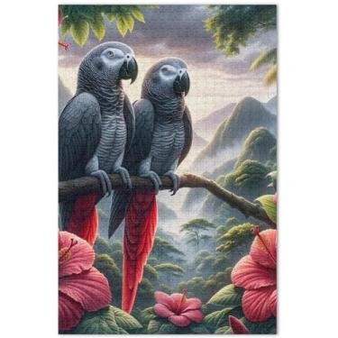 Imagem de Unicórnios roxos, cenário fantástico, quebra-cabeça adulto, 500 peças, presentes de elefantes brancos, quebra-cabeças difíceis, pintura de brinquedo artístico, 51 x 35 cm