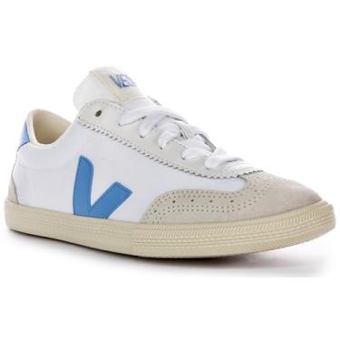 Imagem de Veja Tênis feminino Volley, Branco/Aqua, 40