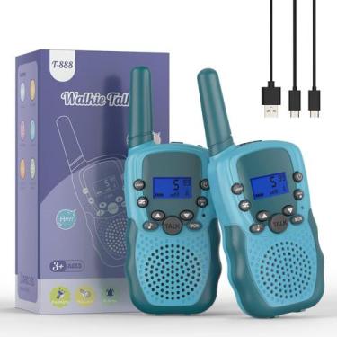Imagem de Walkie Talkies Selieve para crianças recarregáveis de 3 a 8 anos
