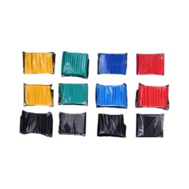 Imagem de Kit De Tubos Termocontráteis 127-850 PCS Isolados Em Poliolefina Para 