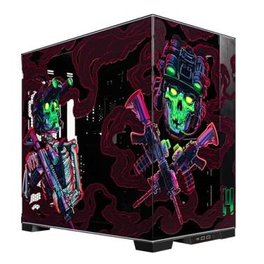 Imagem de META PCS Night Reaper Lian Li O11 Dynamic EVO RGB – Full Tower ATX PC Case – Capa para computador de jogos de vidro temperado com design modular, alto fluxo de ar e iluminação RGB personalizável