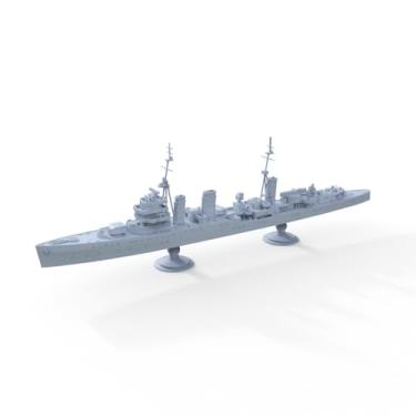 Imagem de MRY-SFW 1/1250 Modelo militar da Segunda Guerra Mundial Esmeralda Britânica (Classe E) Empreendedor (D 52) 1944 Cruiser
