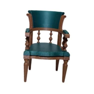 Imagem de Fenteer Conjunto de Miniaturas de Cadeiras em Escala 1:12 - Poltrona para Casa de Bonecas - Mobiliário para Micro Paisagens, Cadeira