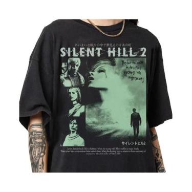 Imagem de Camiseta Unissex Vintage Anos 90 Estilo Bootleg Silent Hill II James S