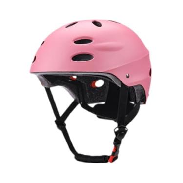 Imagem de predolo Capacete de ciclismo de estrada, capacete ajustável para bicicleta e skate, ideal para crianças, ciclistas, skatistas e praticantes de diversos, Rosa