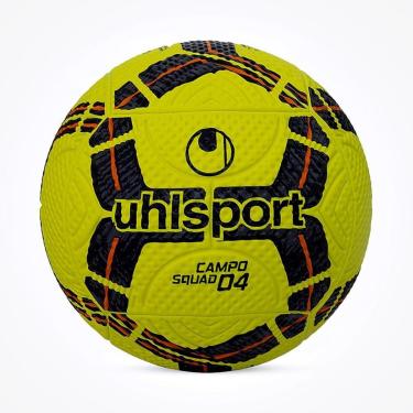 Imagem de Bola de Futebol Campo Uhlsport Squad 04 - Amarelo/Preto/Laranja-Unissex