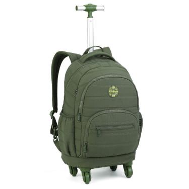 Imagem de Mochila Rodinhas Juvenil Masculina Bolso Notebook Shock-Masculino