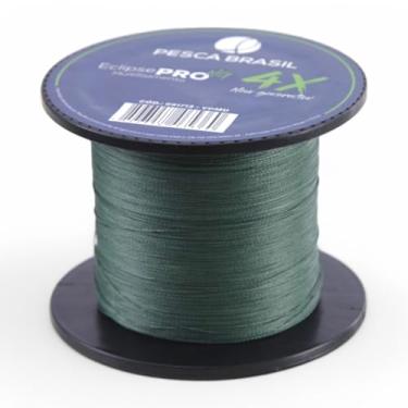 Imagem de Pesca Brasil, Linha de Pesca 500m Multifilamento Resistente 0,26 mm 20 kg, Eclipse Pro 4X NG