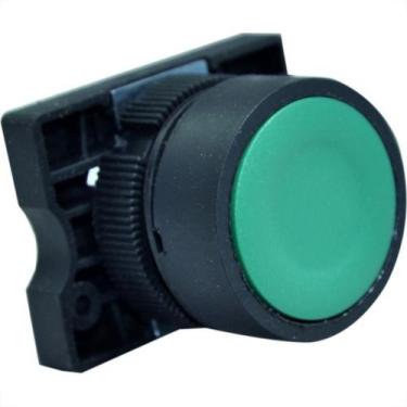 Imagem de Botao Comando Jng Plastico Lay5-Ea3 Verde 51982