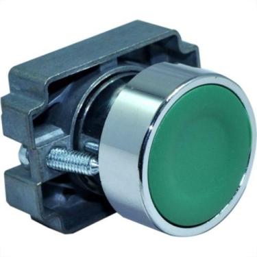 Imagem de Botao Comando Jng Metal Lay5-Ba3 Verde 51965