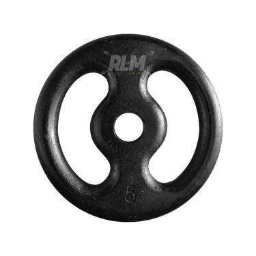 Imagem de Anilha de Ferro Fundido Pintada - 5 Kg-Unissex