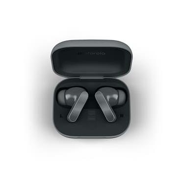Imagem de Fone de Ouvido Moto Buds Bass Bluetooth Cancelamento de Ruído 43h Bateria Preto
