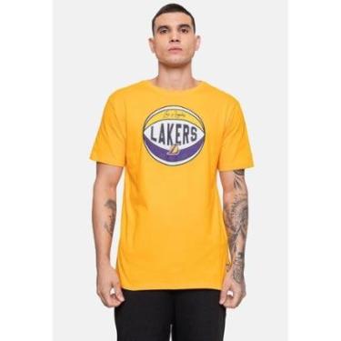Imagem de Camiseta NBA Masculina Basket Los Angeles Lakers Masculino-Masculino