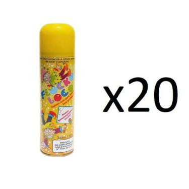 Imagem de Kit 20 Espuma De Carnaval Espuminha Para Festas 300ml - Lynx