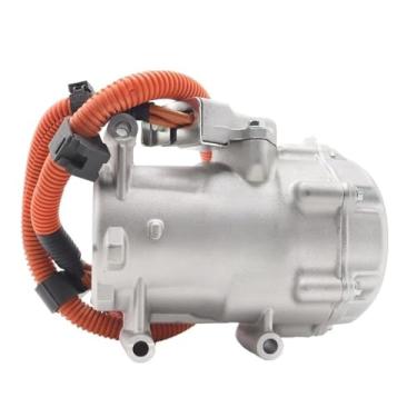 Imagem de ZZXXYY Bomba de resfriamento de compressor elétrico CA 12V com embreagem compatível com TOYOTA PRIUS 1.5L Hybrid NHW20 | Kit de compressor A/C para reparo de resfriamento fraco substituição OE